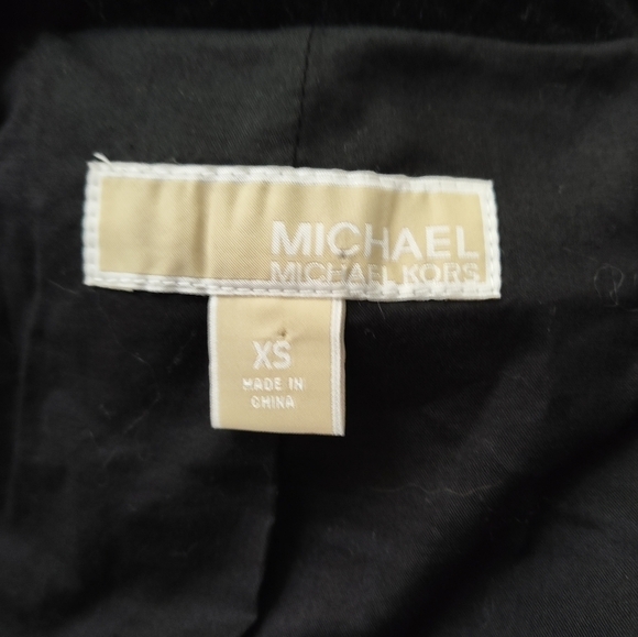 MICHAEL Michael Kors Black Velour Jacket XS - Picture 7 of 7